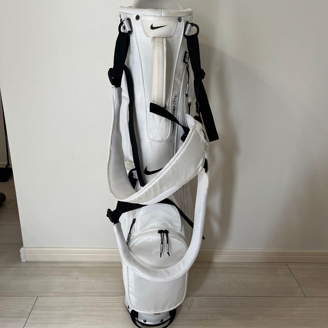 Nike キャディバッグ スタンド　白　スポーツライト