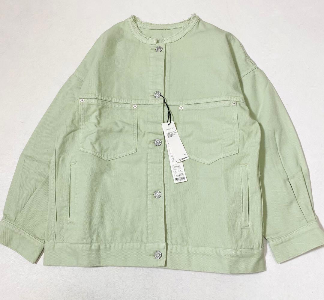 未使用 LOUNIE 製品染め Gジャン 春色 デニムジャケット
