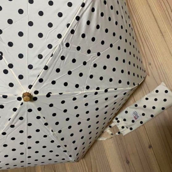 ★トラディショナルウェザーウェア ドット柄 晴雨兼用 傘