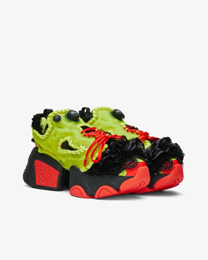 25cm リーボックコラボ　インスタポンプフューリー　レース