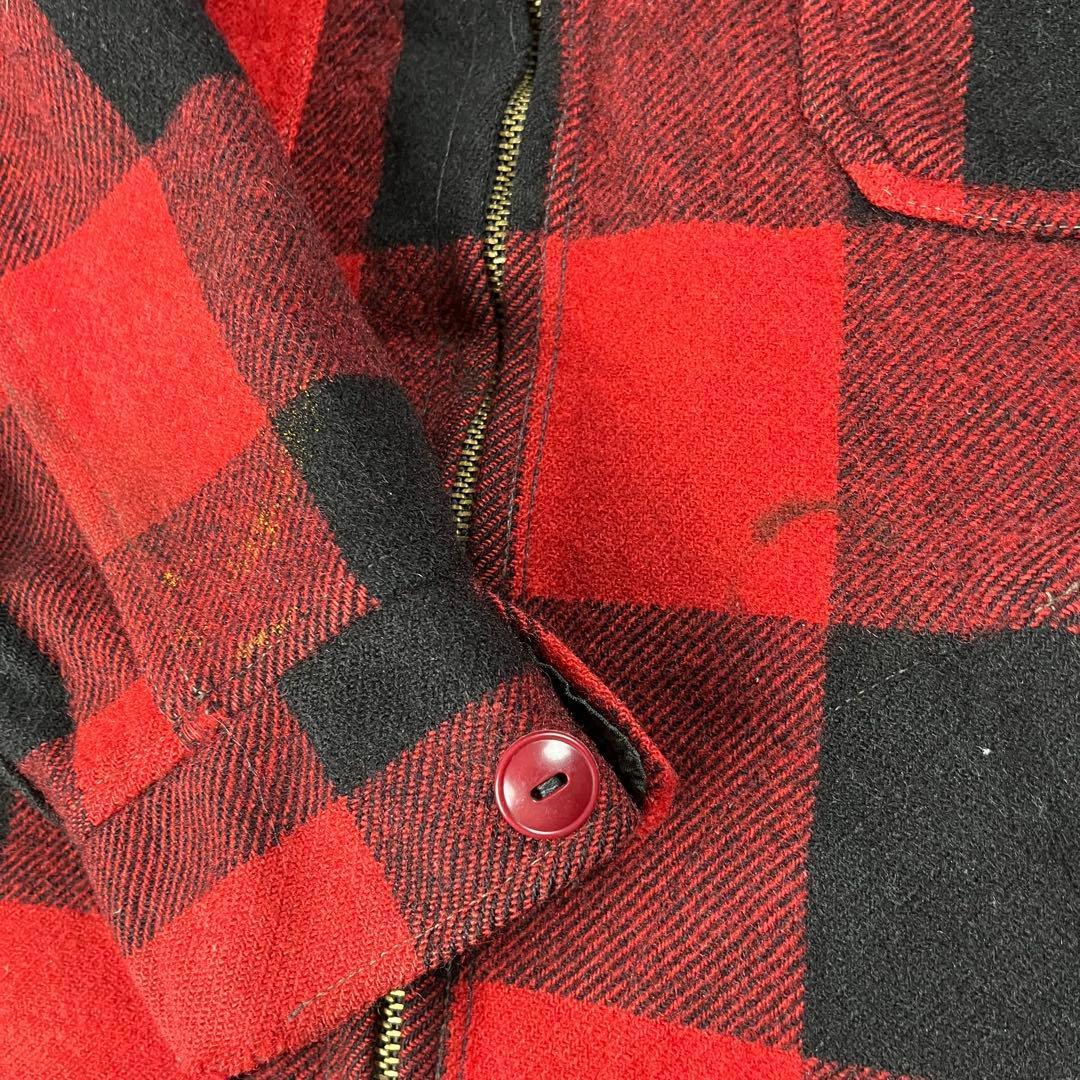 50s 60s L.L.Bean ウールジャケット チェック ヴィンテージ
