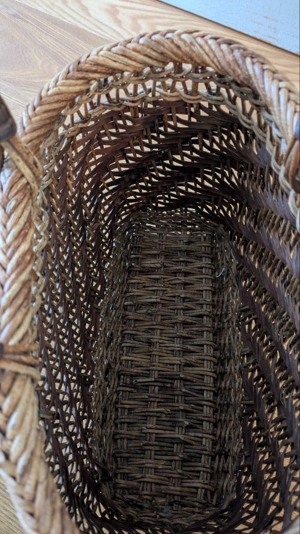 あっきあけび、山葡萄カゴバッグ国産