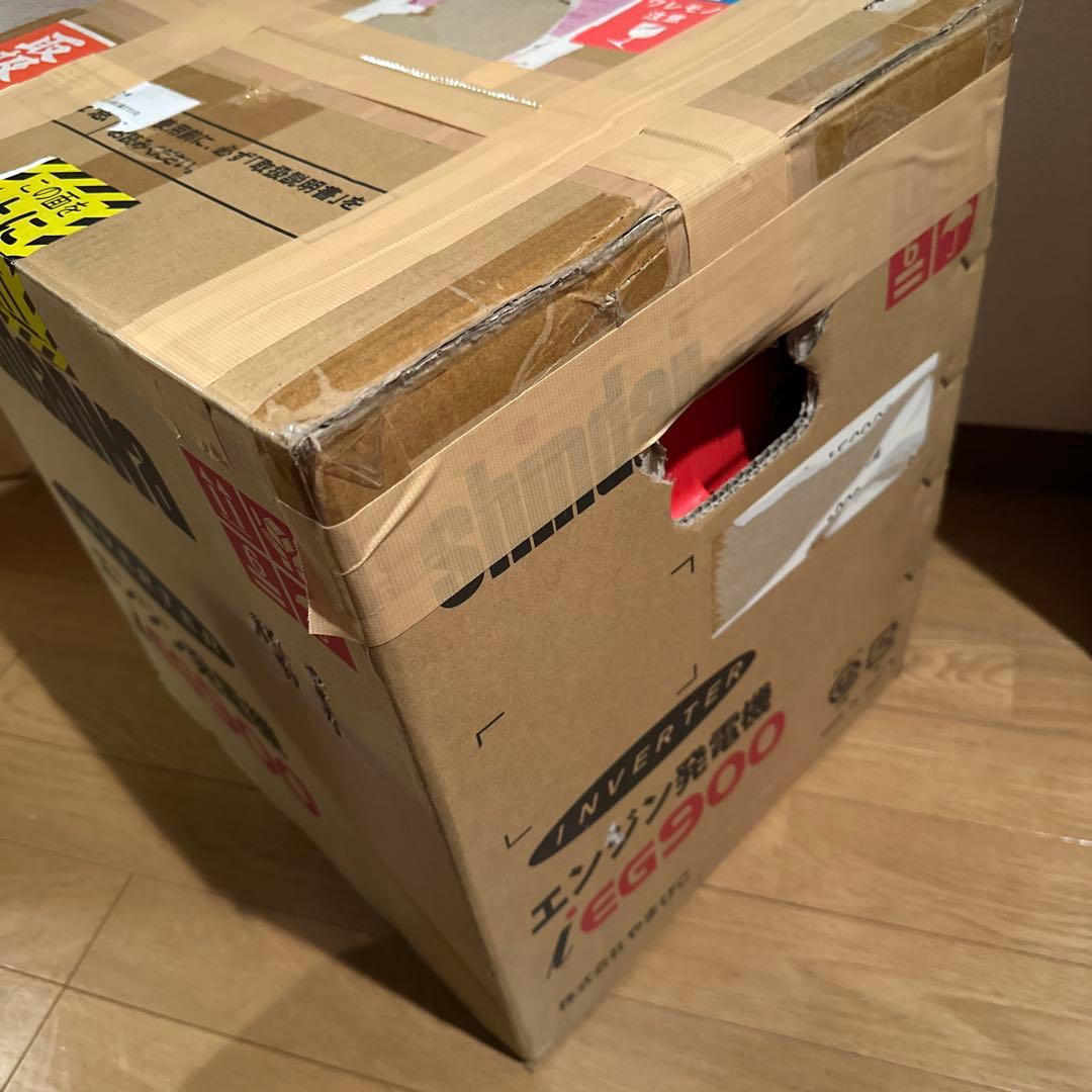 団*弟様 ［美品］shindaiwa iEG900BG インバーター発電機