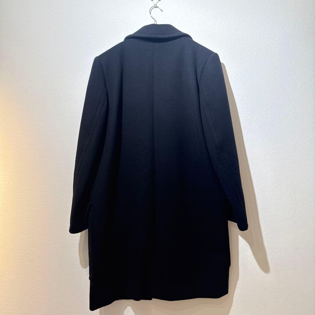 YSL イヴサンローラン Rive Gauche ウールコート 黒