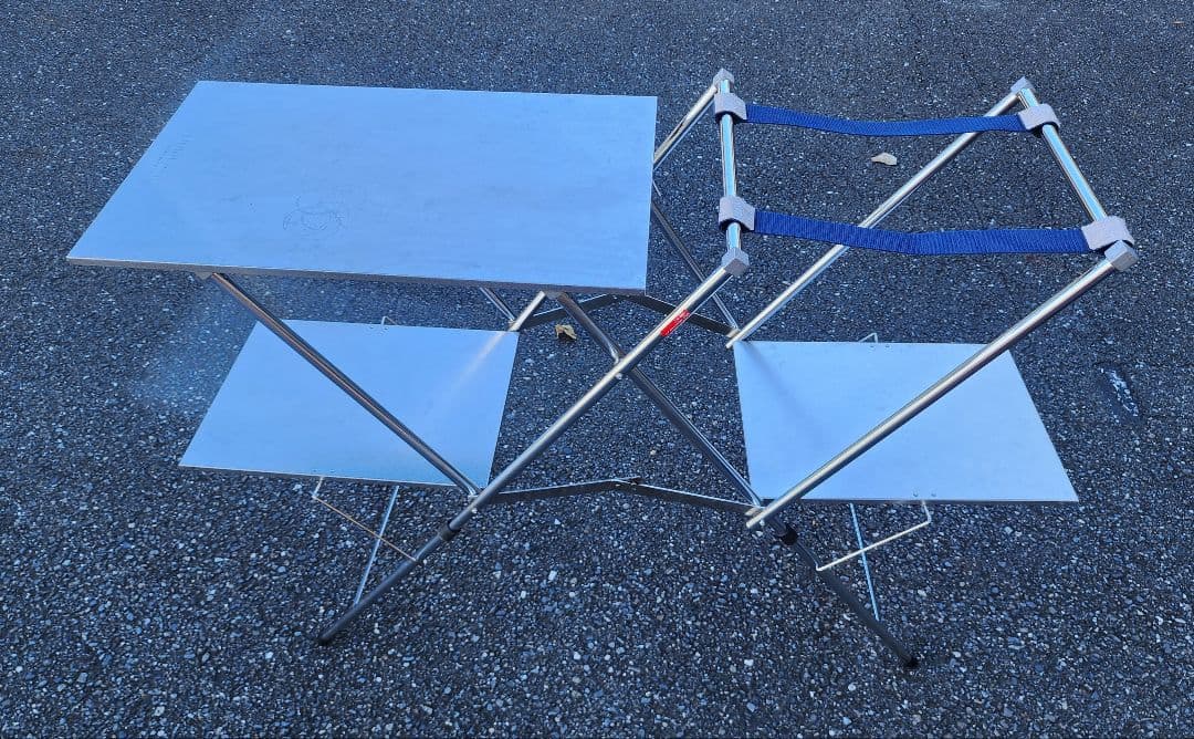 UNIFLAMEのツインバーナーUS-1900、キッチンスタンドⅡ セット