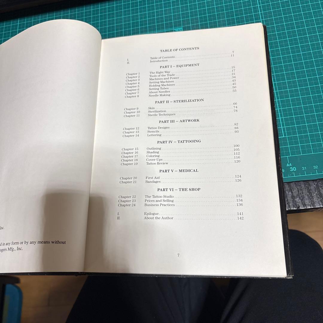 TATTOOING A to Z HUC SPAULDING 教科書