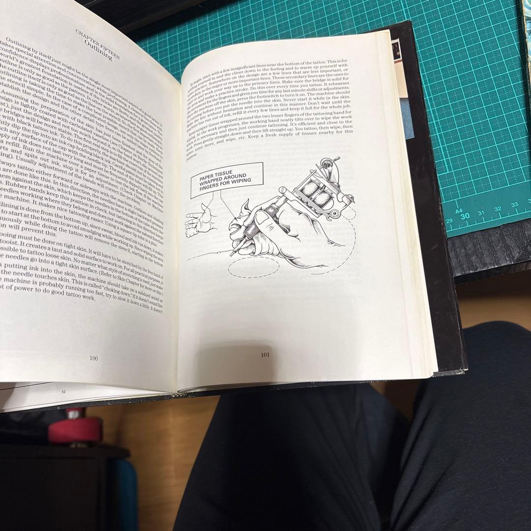 TATTOOING A to Z HUC SPAULDING 教科書