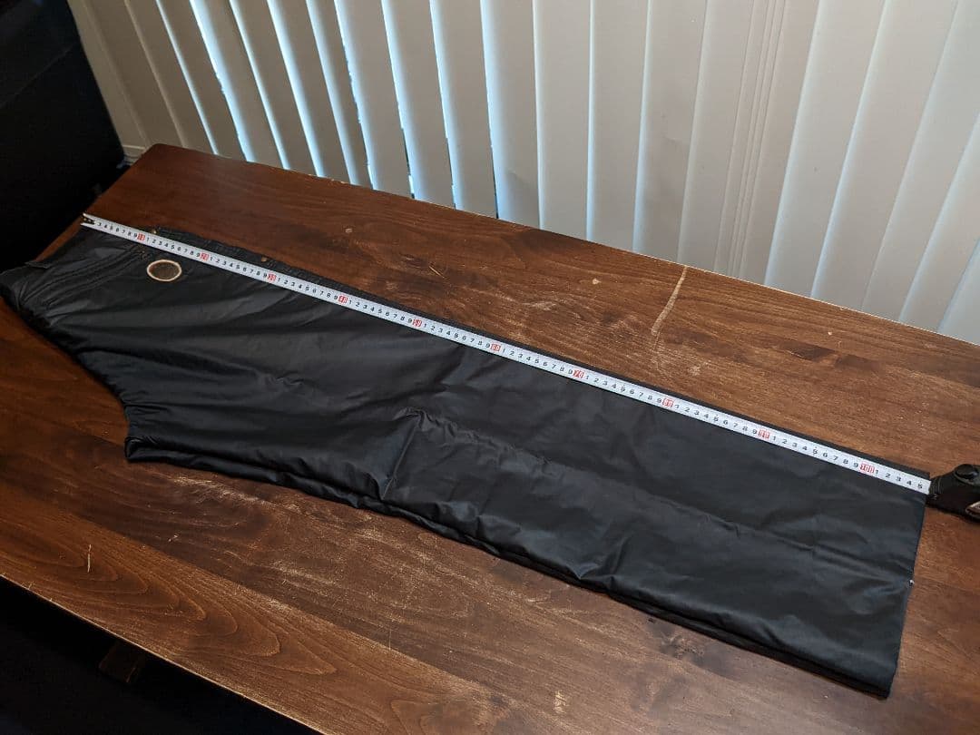 DOLCE　中綿　ダウン　系　ロングパンツ　ナイロン　保温　防寒　黒　　スポーツ