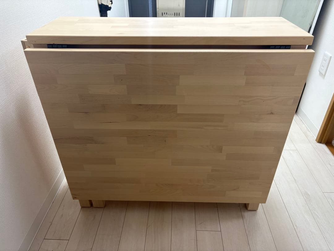 【美品】イケア IKEA NORDEN ノールデン ゲートレッグテーブル