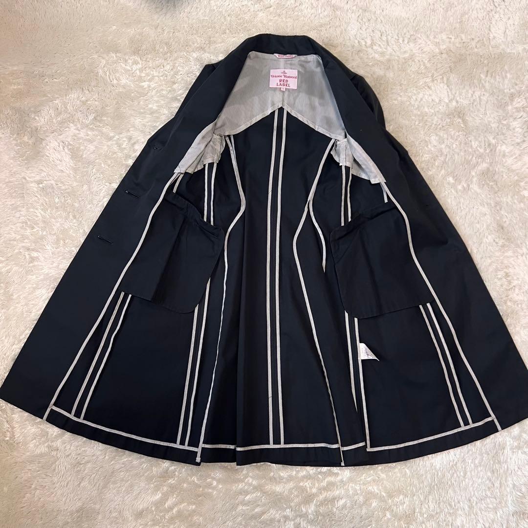 ヴィヴィアンウエストウッド ロングコート ハート襟 フレア ラブジャケット