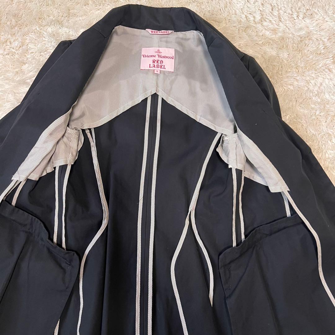 ヴィヴィアンウエストウッド ロングコート ハート襟 フレア ラブジャケット