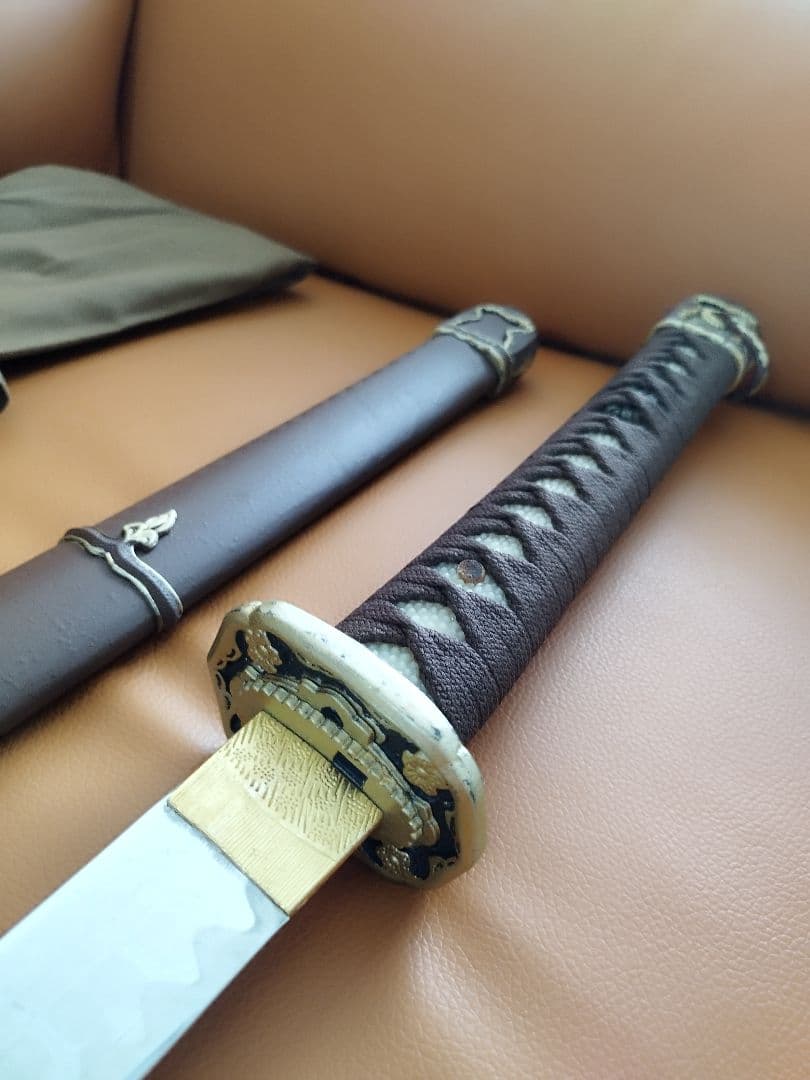 尾形刀剣製　日本陸軍軍刀　村田刀　再塗装品