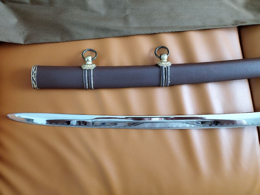 尾形刀剣製　日本陸軍軍刀　村田刀　再塗装品