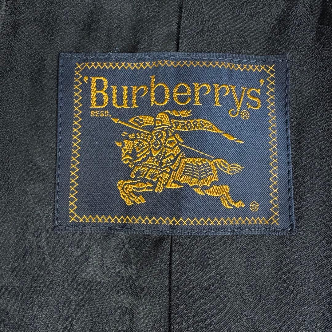 美品　バーバリー　BURBERRY アンゴラ　バルカラー　コート　Aライン 9