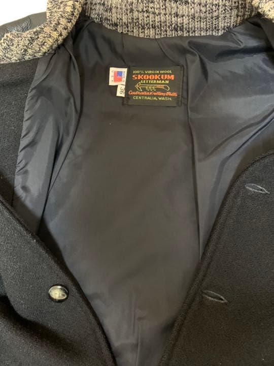 SKOOKUM スクーカム スタジャン 36 ブラック