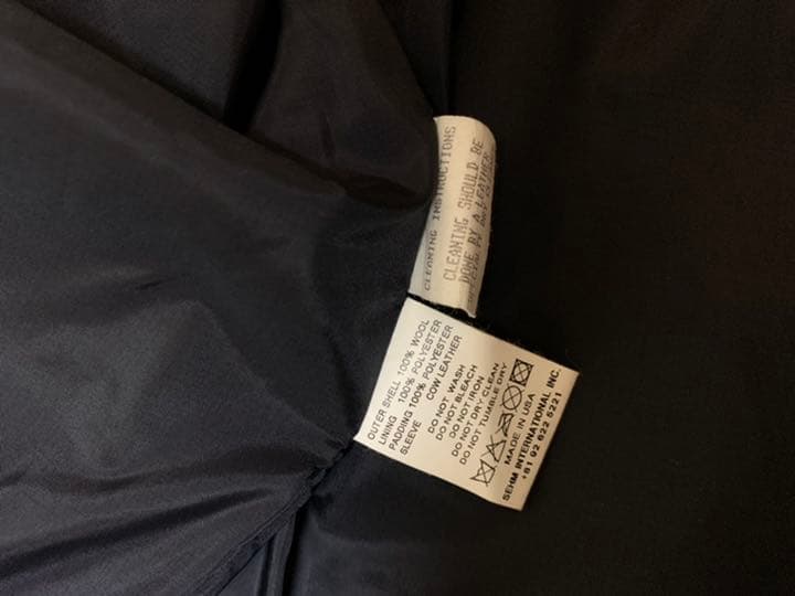 SKOOKUM スクーカム スタジャン 36 ブラック