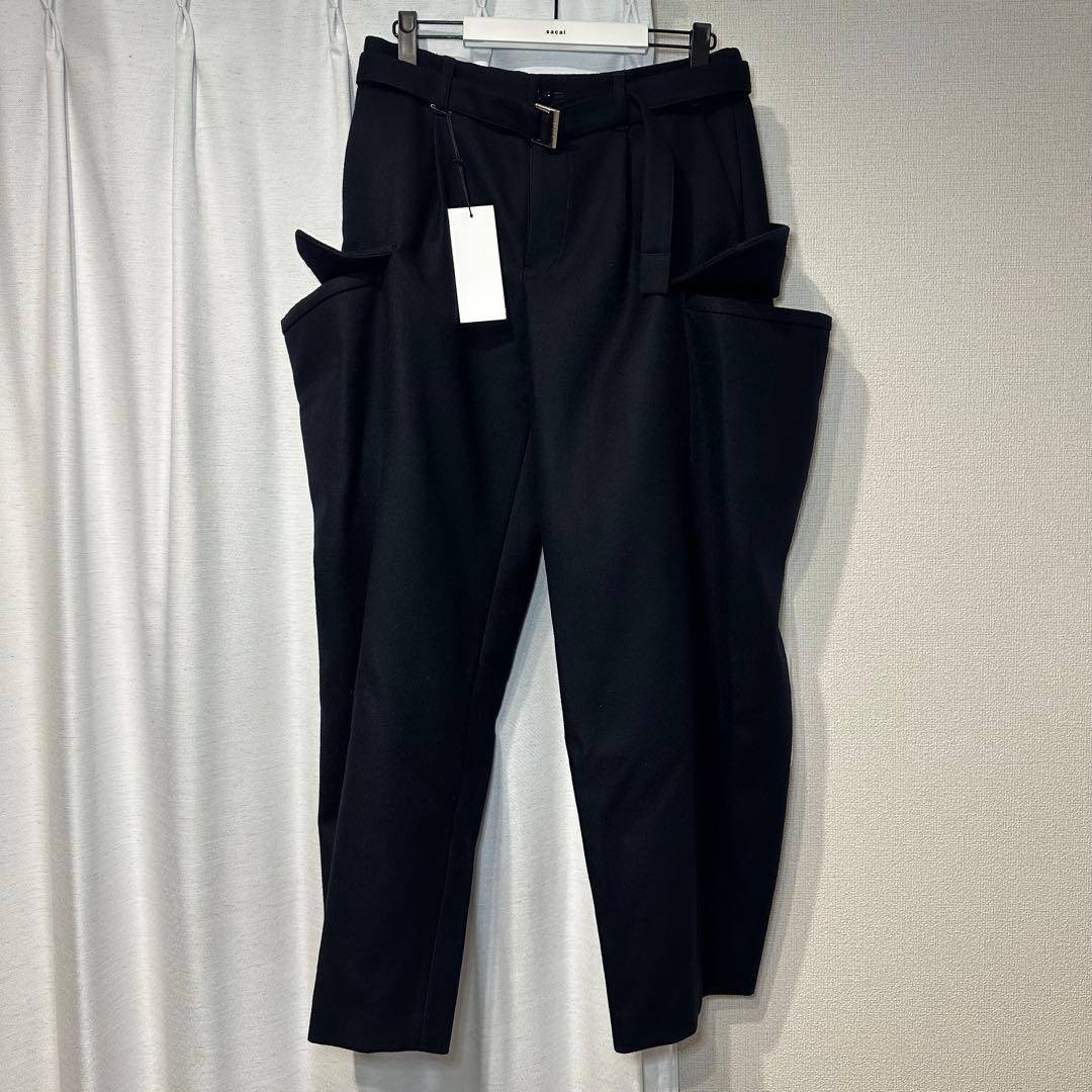 sacai 25aw Wool Melton Pants サイズ2