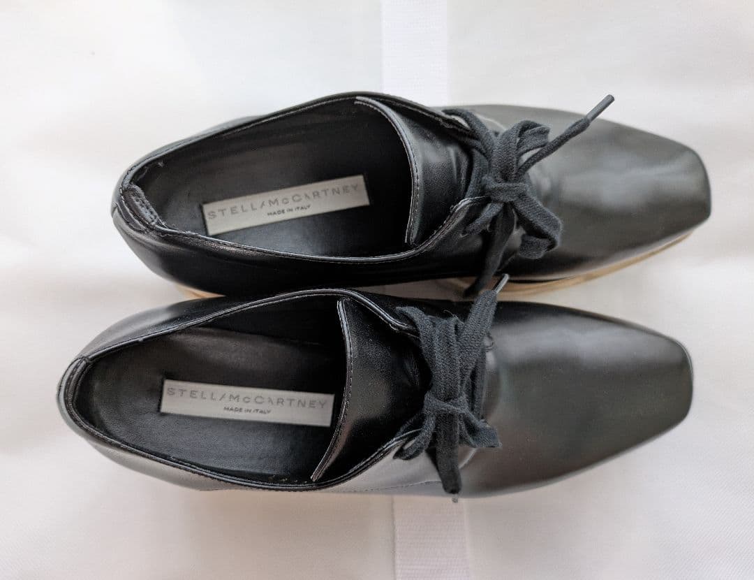 美品 ステラマッカートニー　エリスシューズ(25cm/38)　艶あり
