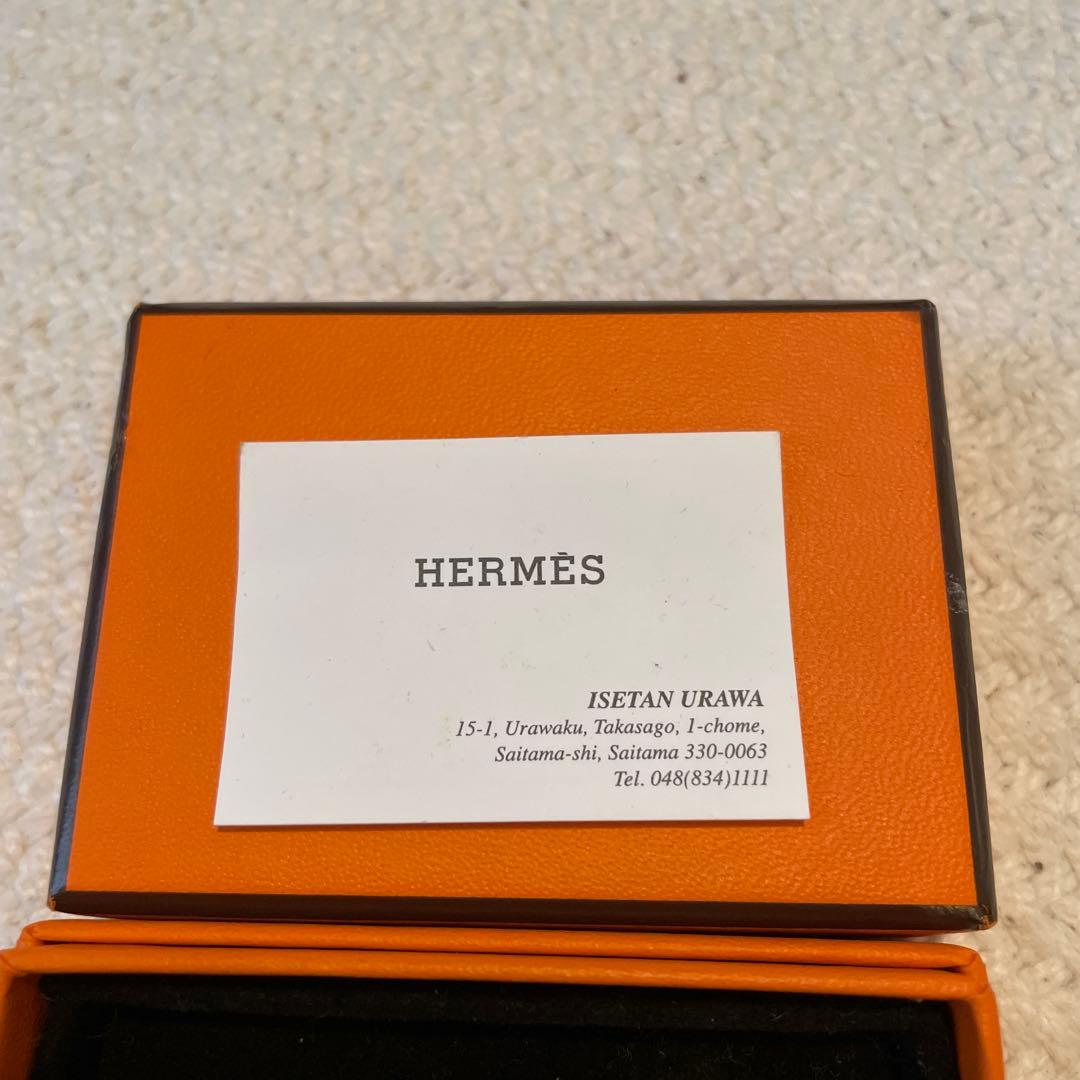 HERMES シルバー カフリンクス