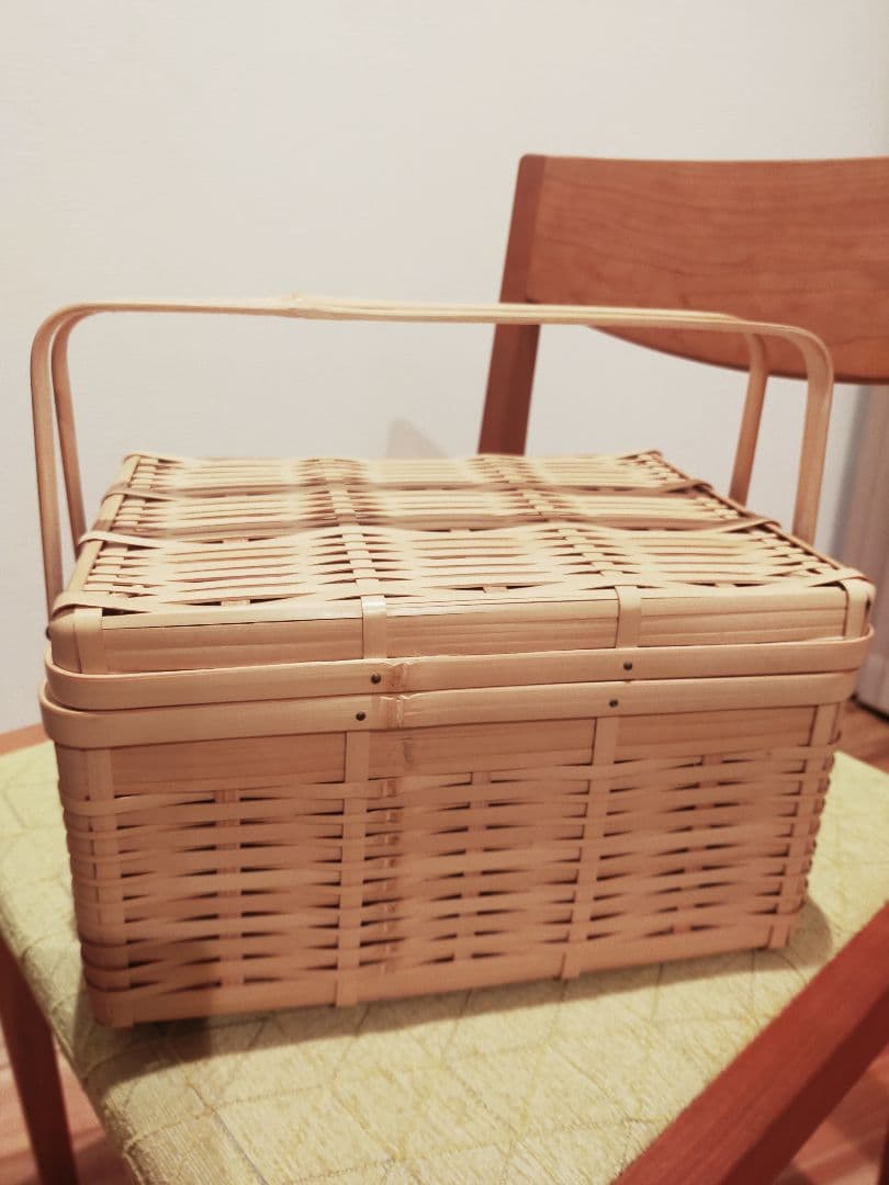 おじろ角物店 竹かご