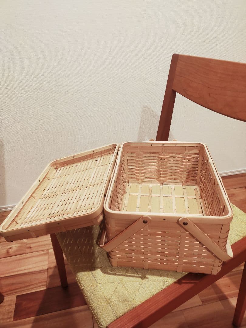 おじろ角物店 竹かご