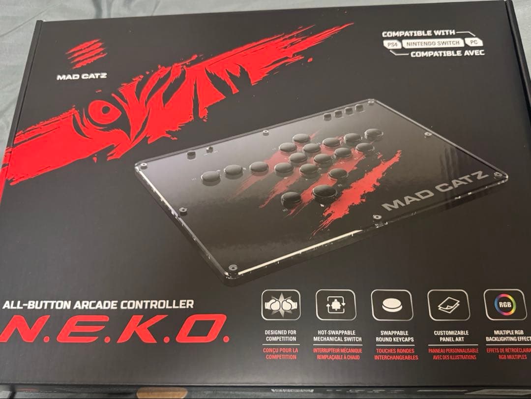 美品　MAD CATZ N.E.K.O. neko レバーレス