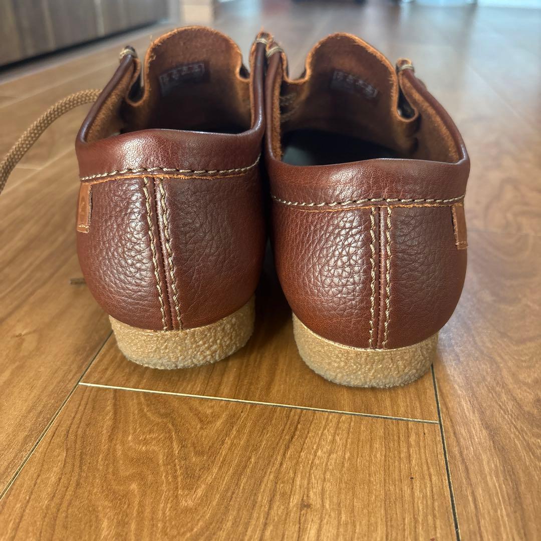 週末価格にしました！最短発送！CLARKS本革！ワラビーブーツ