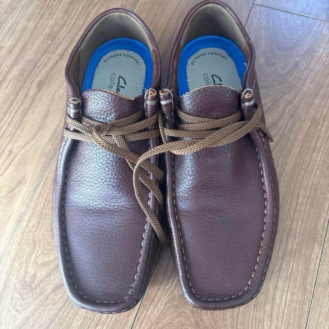 週末価格にしました！最短発送！CLARKS本革！ワラビーブーツ