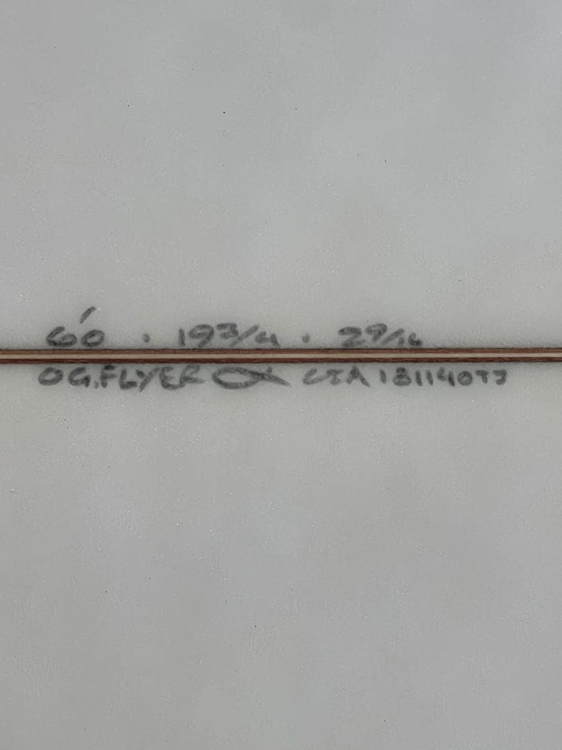 CI Al Merrick Flyer チャンネルアイランド　アルメリック6’0