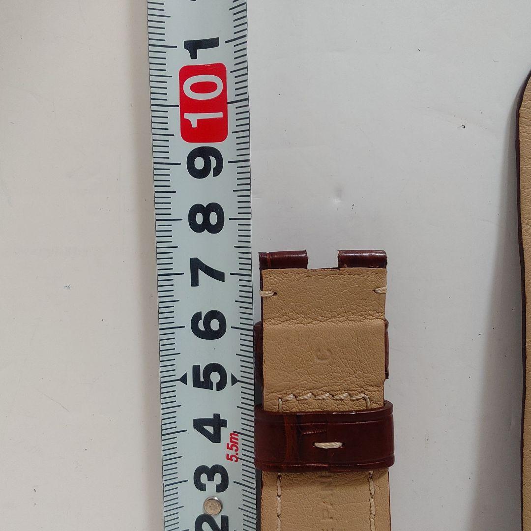 オフィチーネ パネライ 腕時計 ベルト 替えベルト パーツ レザー 純正24mm