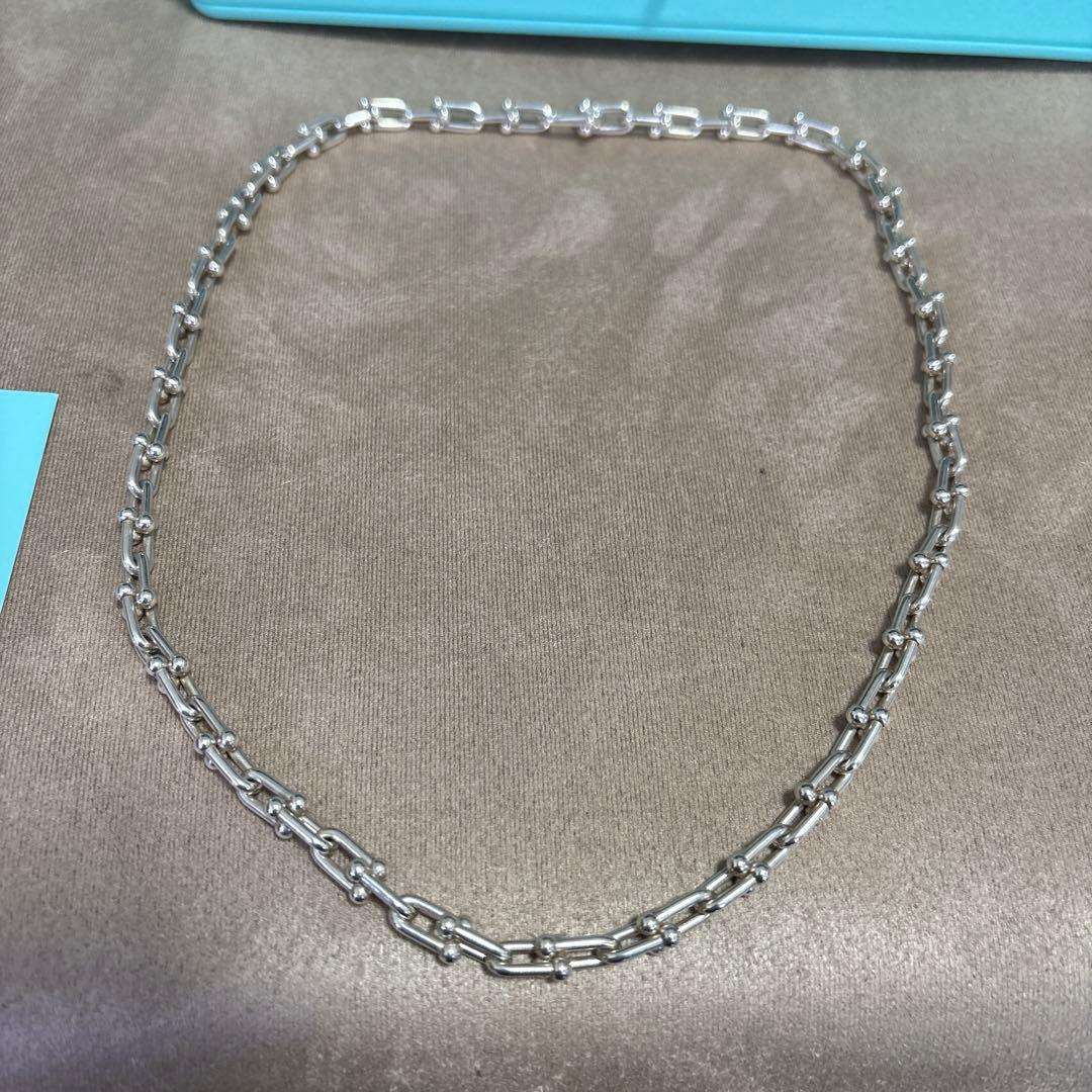 ティファニー ハードウェア スモールリンク ネックレス チェーン コマ足し加工