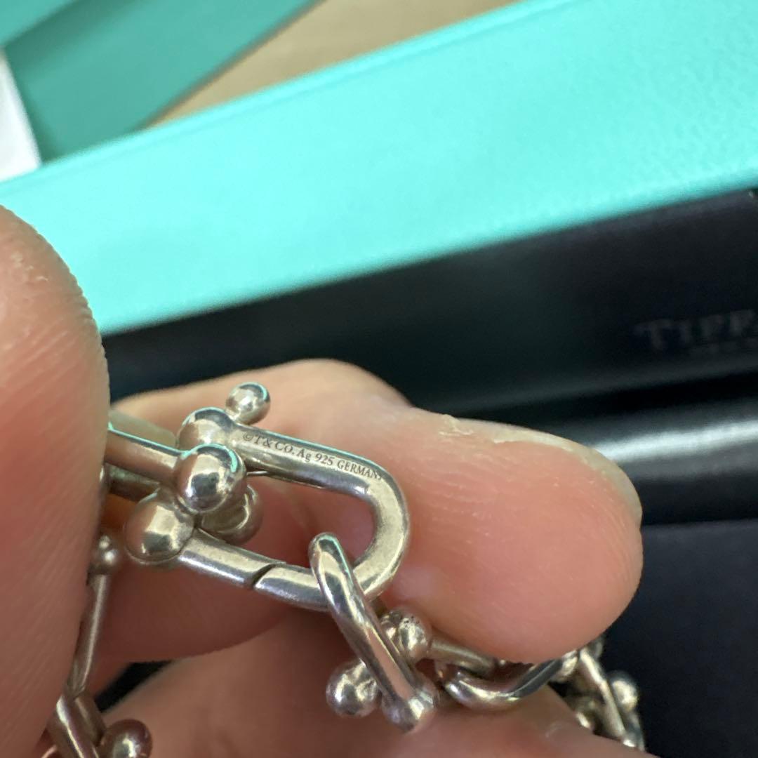 ティファニー ハードウェア スモールリンク ネックレス チェーン コマ足し加工