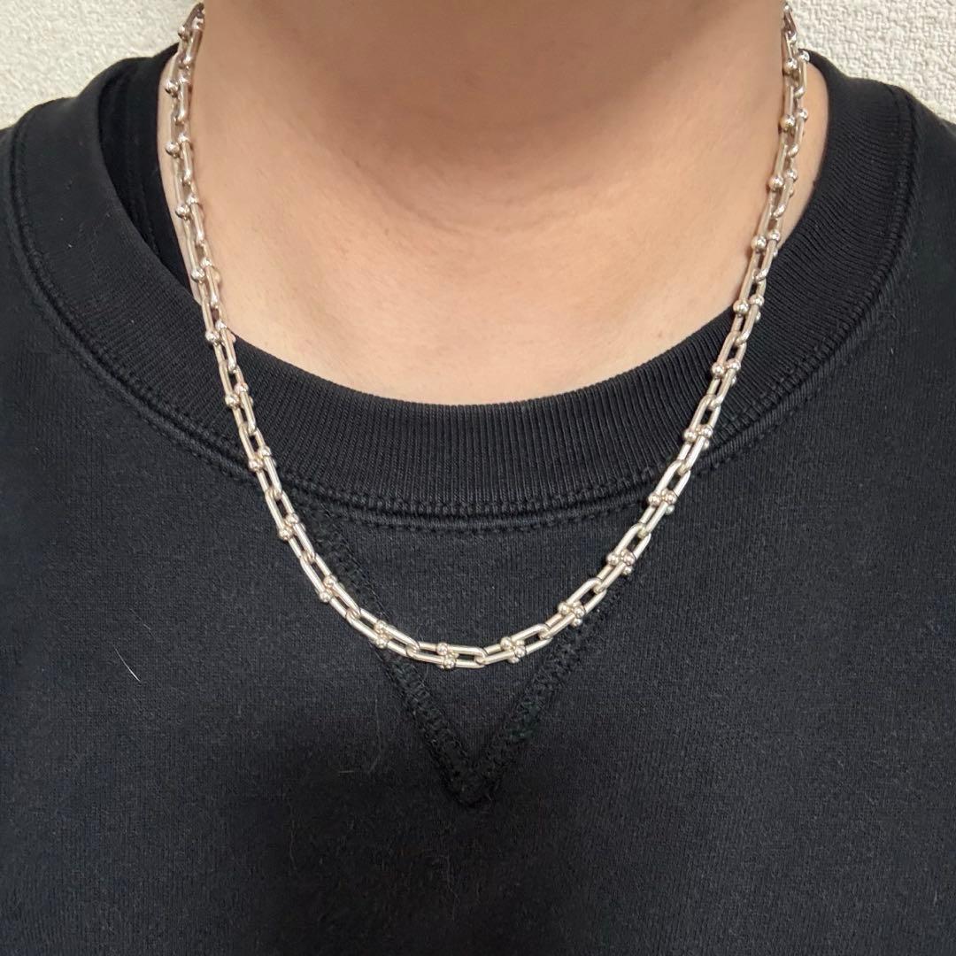 ティファニー ハードウェア スモールリンク ネックレス チェーン コマ足し加工