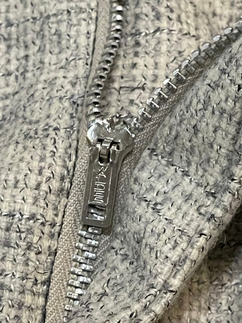 美品50sウールレーヨンスラックス　USA製　waldesジップ　両爪