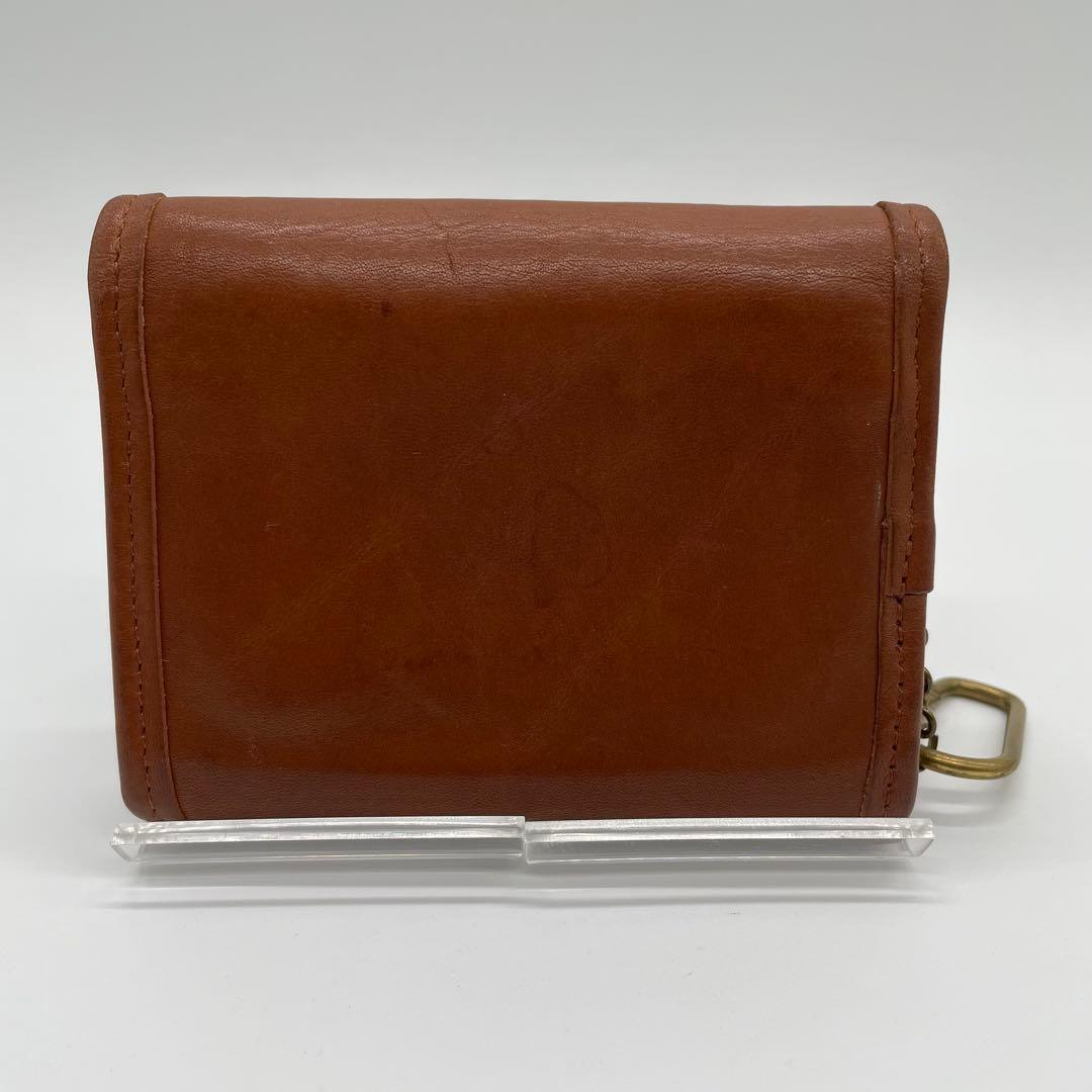 オールドコーチ　ケース　ミニ財布 ブラウン　希少レア