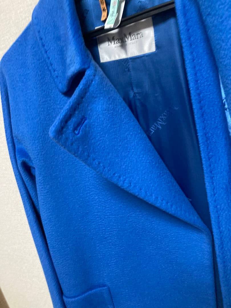 マックスマーラ Max Mara コート ブルー　サイズ38