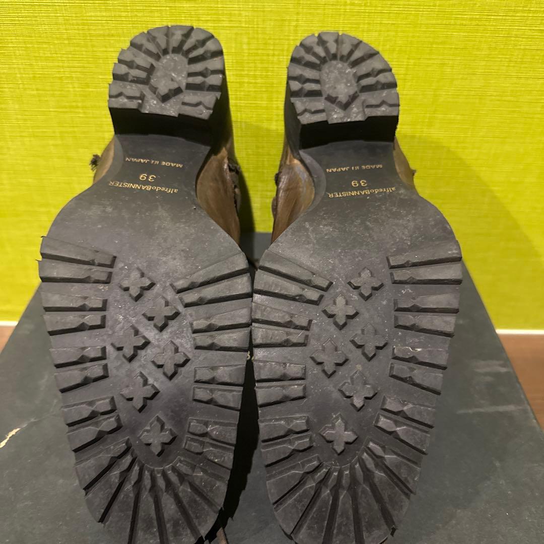 アルフレッドバニスターサイドゴアブーツ　39