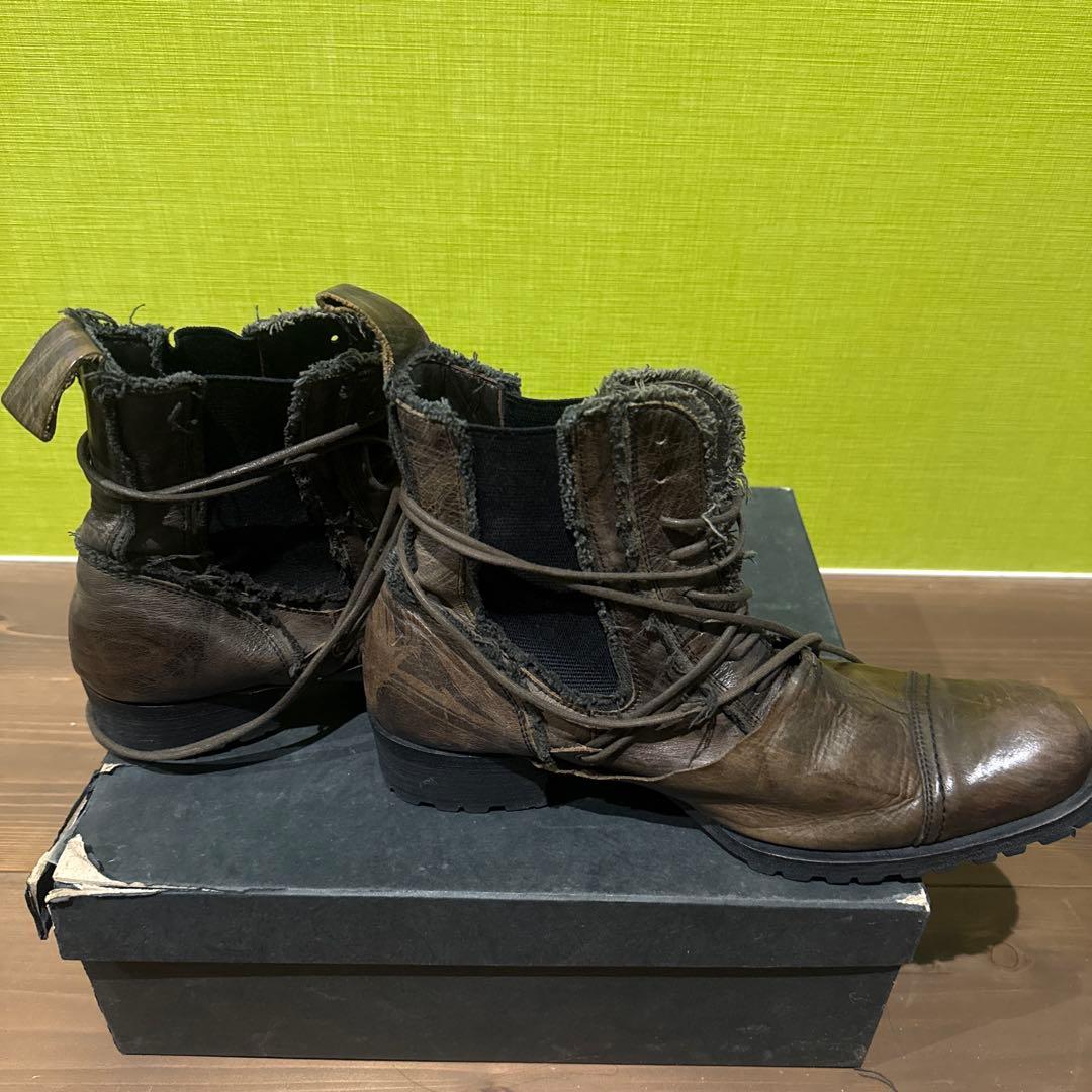 アルフレッドバニスターサイドゴアブーツ　39