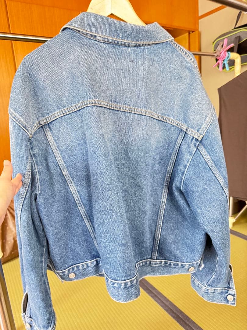 【試着のみ】BALENCIAGAスイングデニムジャケット36