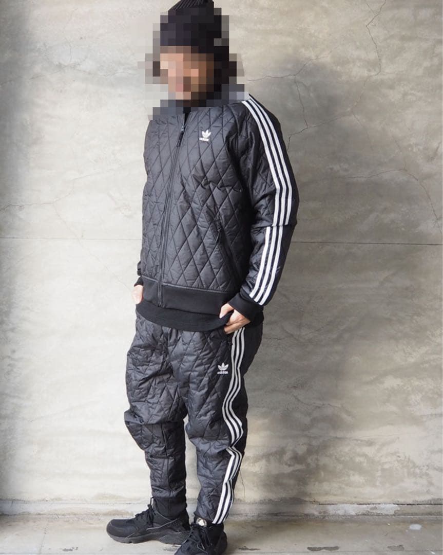 入手困難【adidas】キルティングジャケット セットアップ