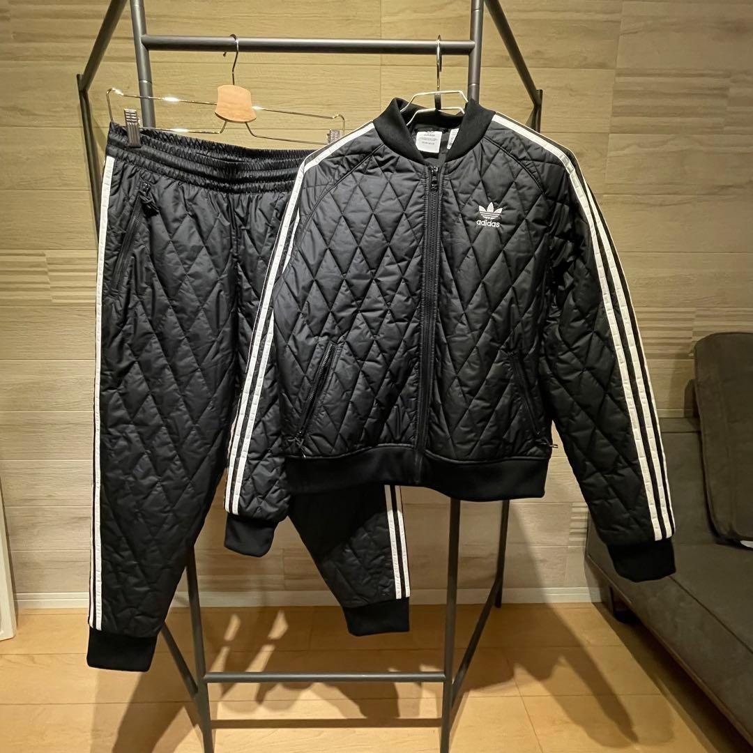 入手困難【adidas】キルティングジャケット セットアップ