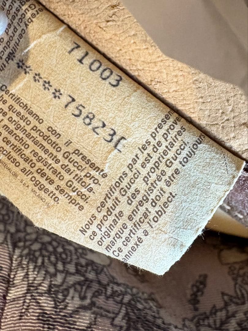 オールドグッチ ショルダーバッグ ヴィンテージ GUCCI