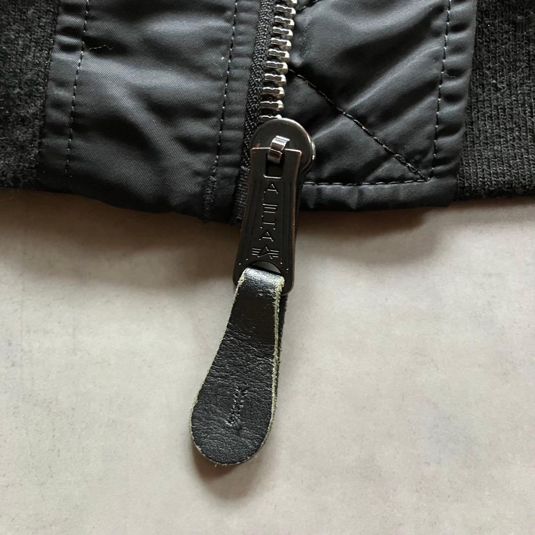 00s alpha MA-1 短丈 フライト ボンバー ジャケット y2k