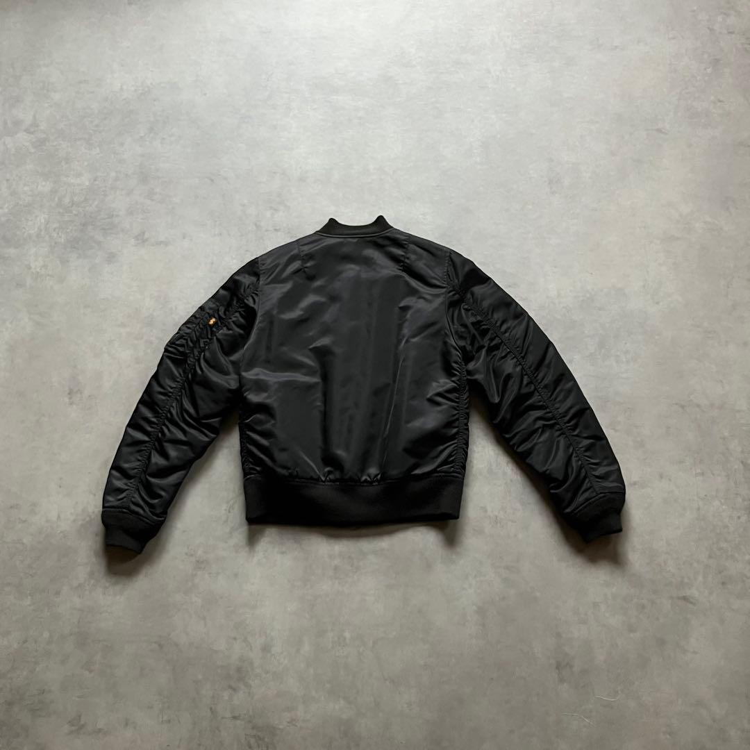 00s alpha MA-1 短丈 フライト ボンバー ジャケット y2k