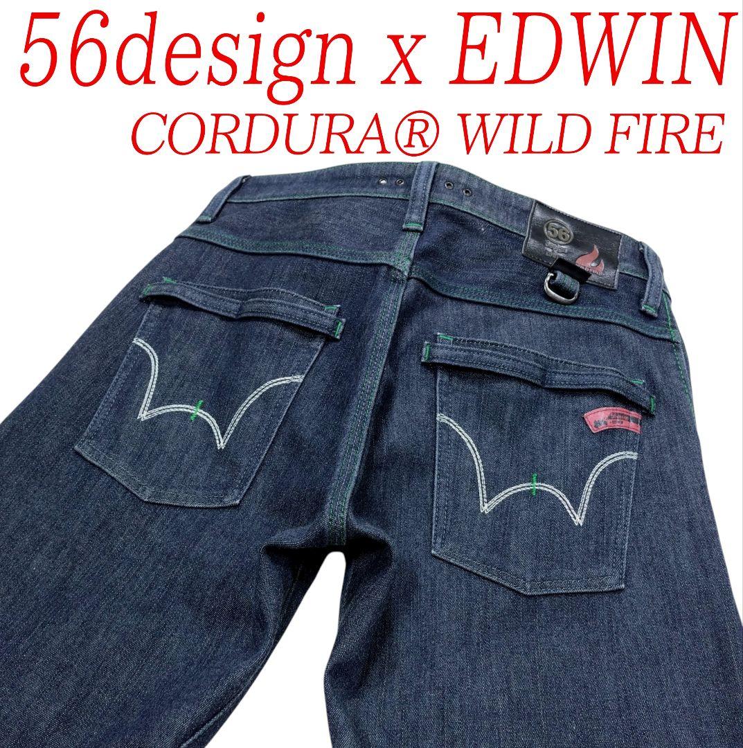 56design x EDWIN CORDURA WILD FIREジーンズ Ｍ