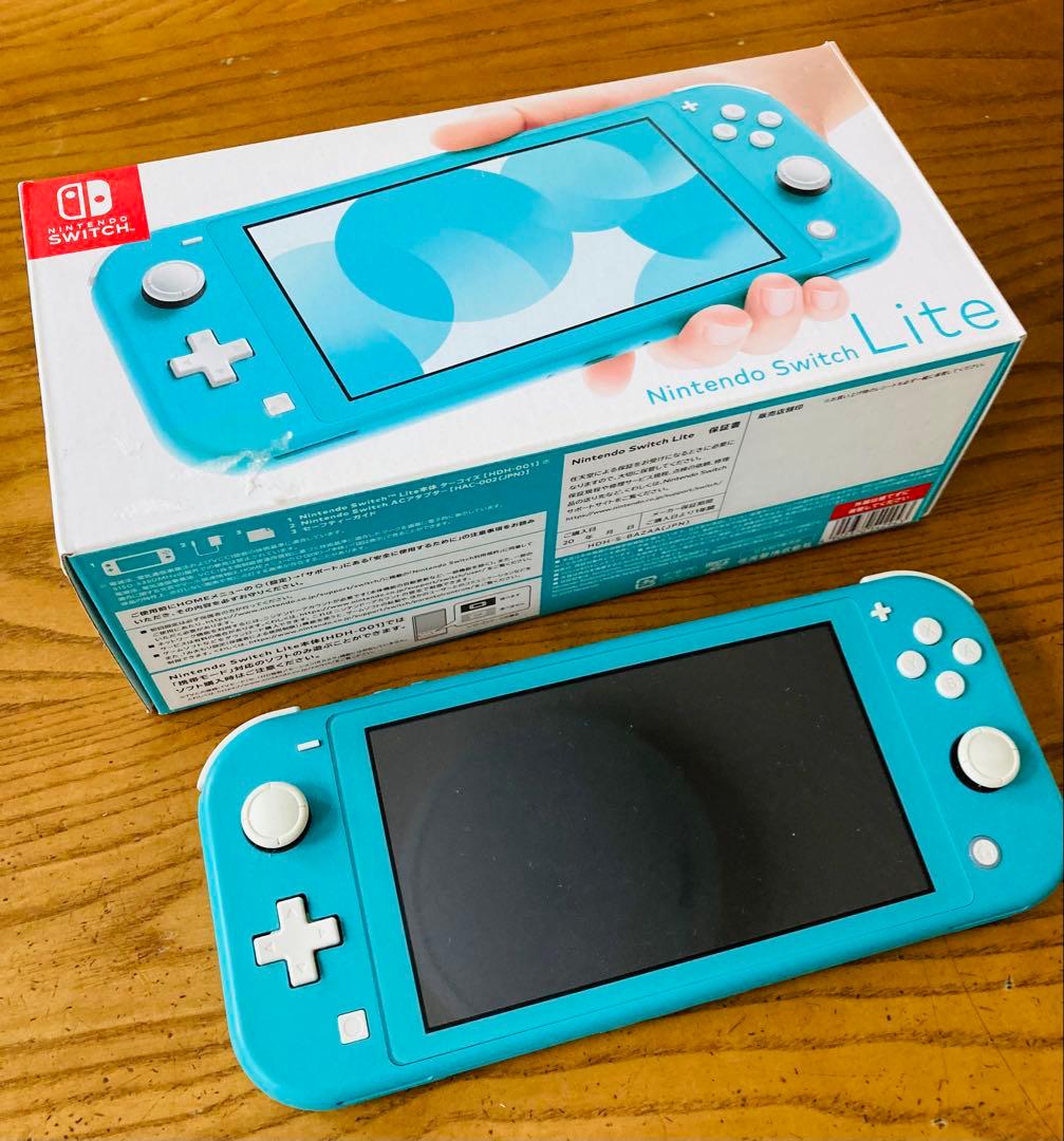 Nintendo switch Lite ターコイズブルー 本体