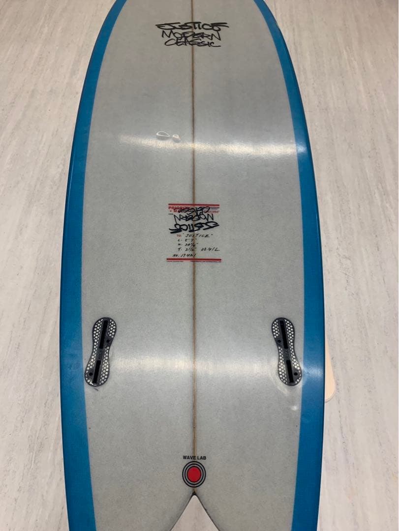 ジャスティスサーフボードtwin fish alternative 手渡しのみ