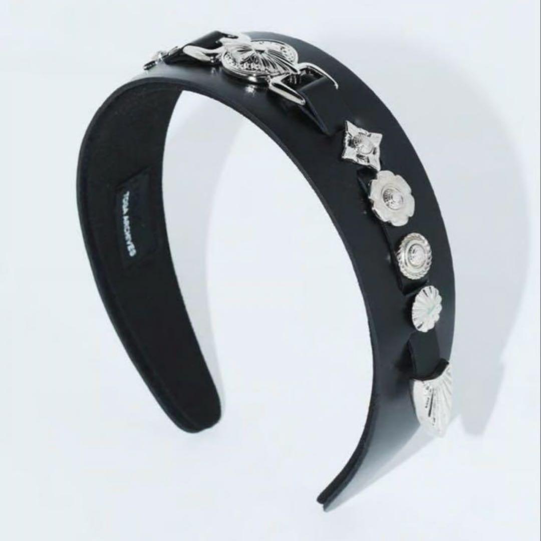 TOGA TOO Leather headband 2 カチューシャ
