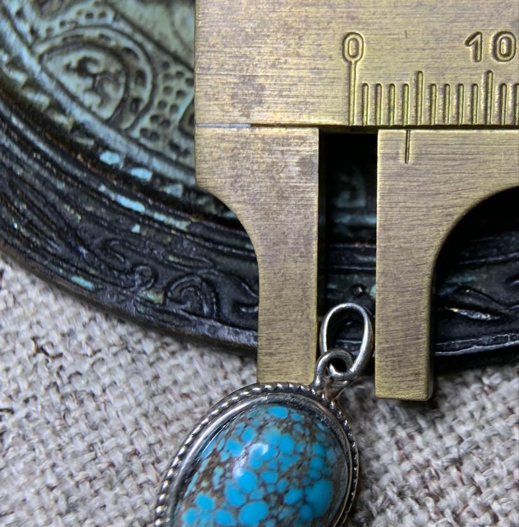 ターコイズ・ペンダント　トルコ石　天然石　tn837