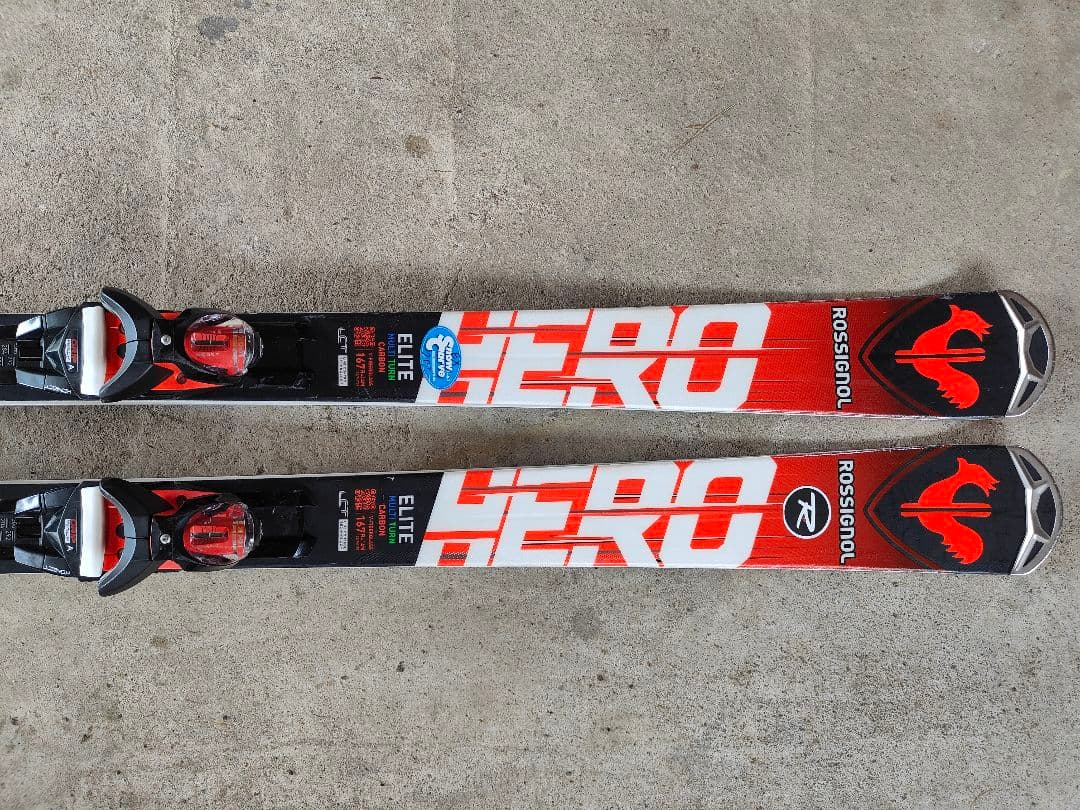 ROSSIGNOL ヒーローE14カーボン エリートカービングスキー板167cm